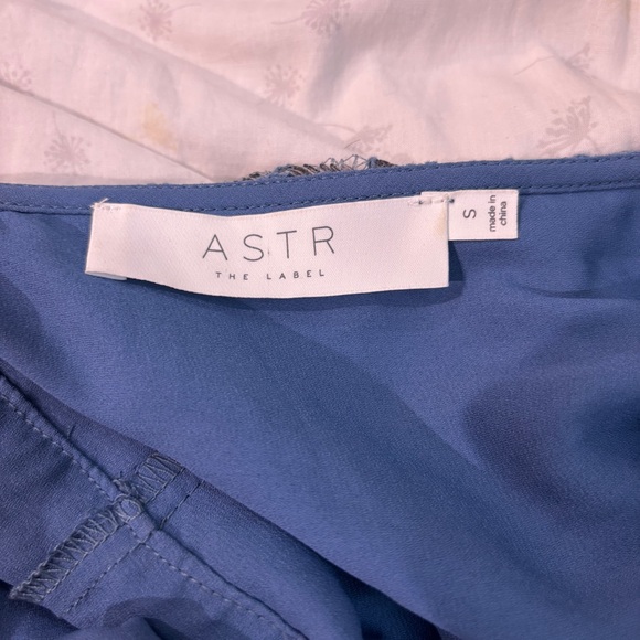 ASTR the label - blue lace romper - Picture 7 of 8